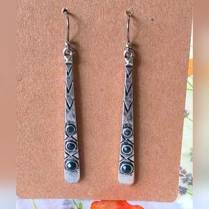 Elegant Silver Dangle Earrings